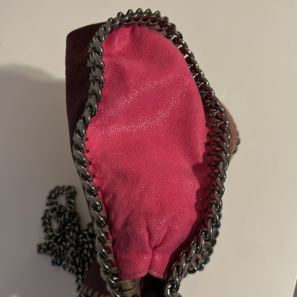 STELLA MCCARTNEY Falabella Vegetarian Suede Bag - Picture 7 of 10